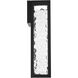 Hawthorne LED 7.63 inch Black Outdoor Wall Light, dweLED