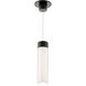 Twist-N-Lite LED 3 inch Black Mini-Pendant Ceiling Light