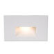 LEDme Step and Wall Lights 277 3.9 watt White On Aluminum Step Light in Red, LED, 25.62 inch