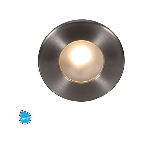 Tyler 120 3.8 watt Brushed Nickel Step and Wall Lighting in White, WAC Lighting