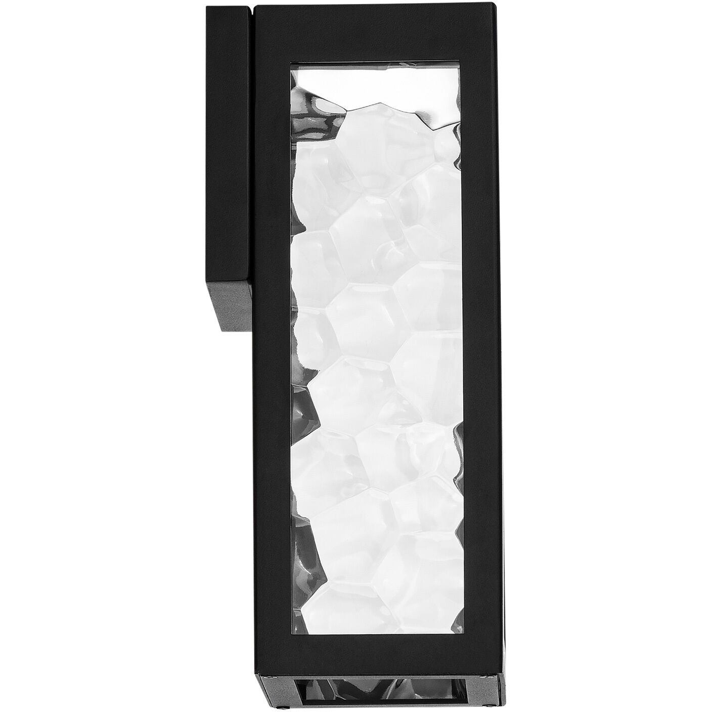 Hawthorne LED 11 inch Black Outdoor Wall Light, dweLED