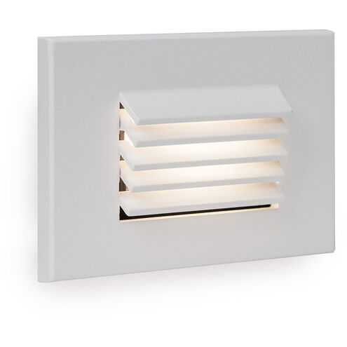 Tyler 12 2 watt White Step and Wall Lighting in 2700K, WAC Landscape