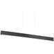 Ventrix 1 Light 48 Black Track Fixtures Ceiling Light
