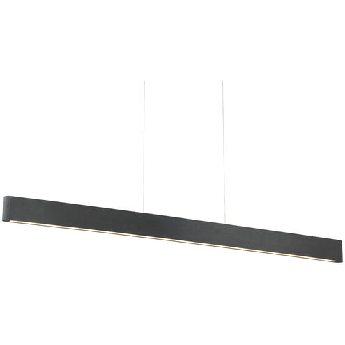 Ventrix 1 Light 48 Black Track Fixtures Ceiling Light