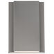 Layne 2 Light 1.75 inch Brushed Nickel ADA Wall Sconce Wall Light in 3500K, dweLED