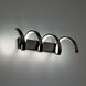 Marques LED 21 inch Black Bath Vanity & Wall Light, dweLED
