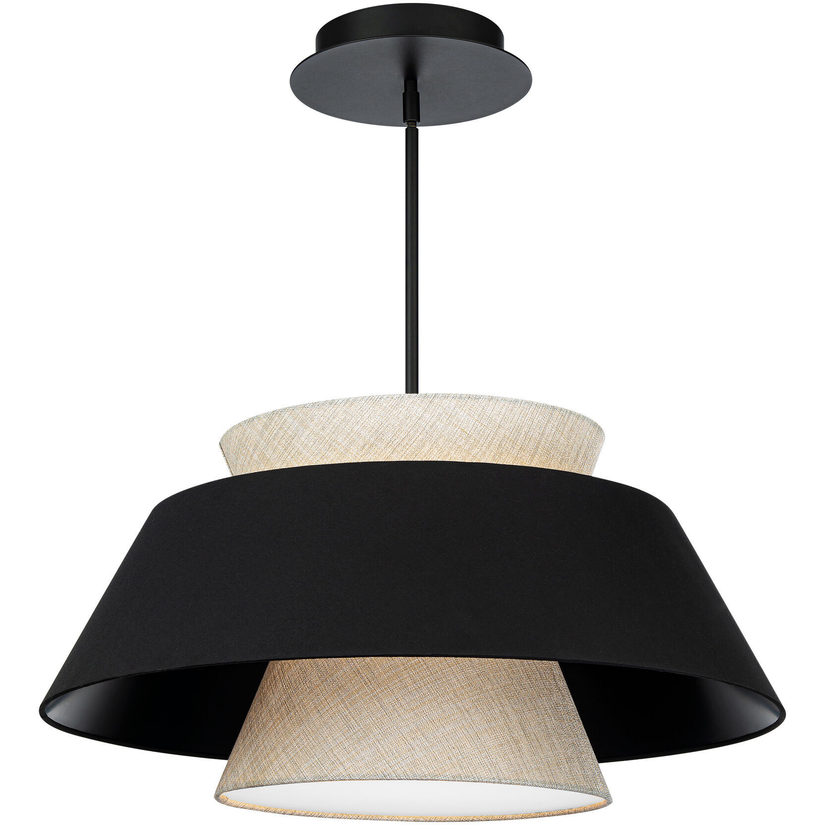 WAC Lighting PD-75126-BK Rockabilly LED 26 inch Black