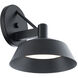 Rockport 1 Light 11 inch Black Outdoor Wall Light, dweLED