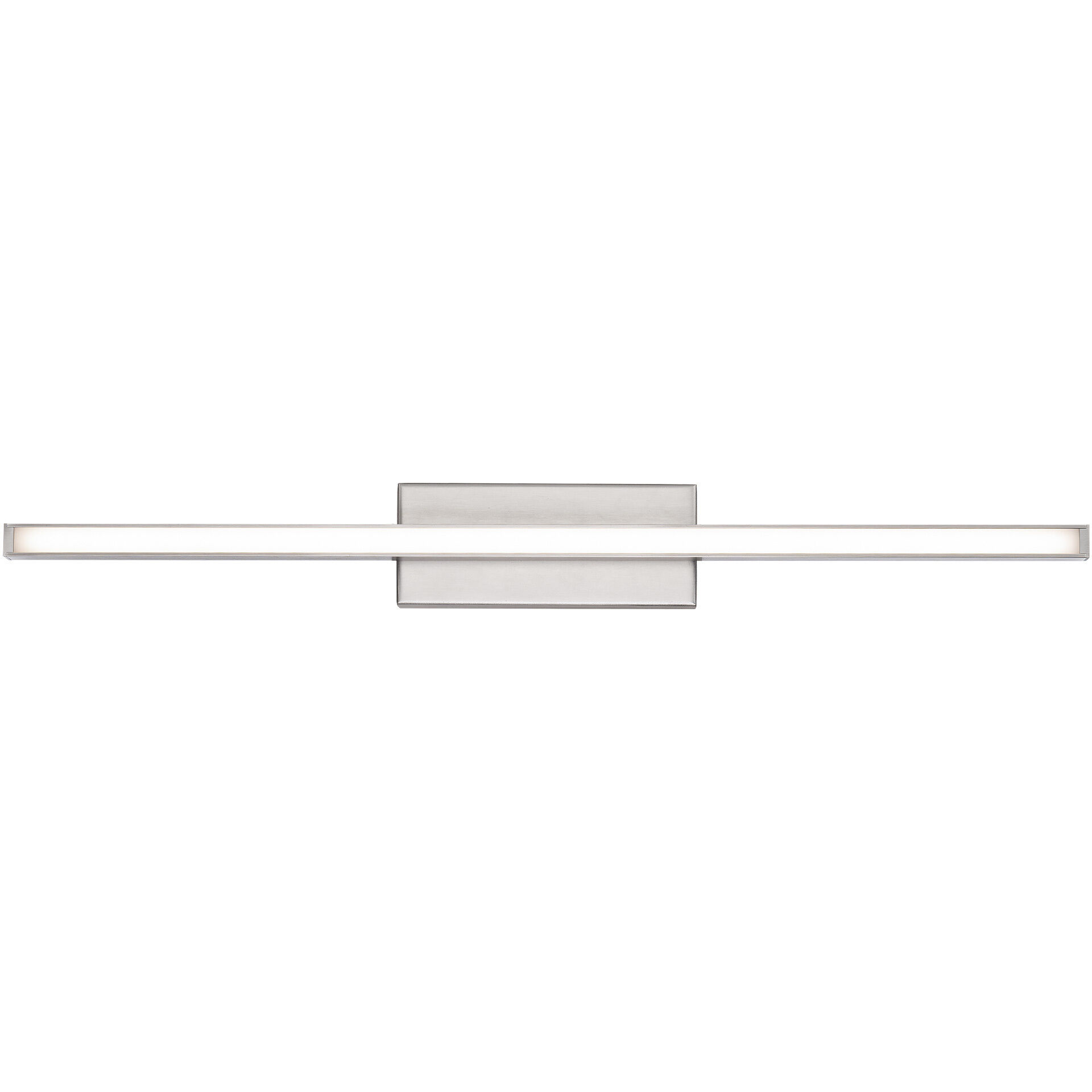 Parallax LED 24 inch Brushed Nickel Bath Vanity & Wall Light, dweLED