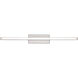 Parallax LED 24 inch Brushed Nickel Bath Vanity & Wall Light, dweLED
