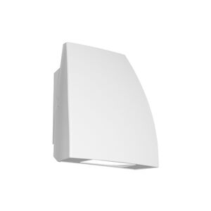 Endurance LED 7 inch Architectural White Outdoor Wall Light in 3000K, 27