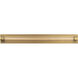 Jedi LED 27 inch Aged Brass Bath Vanity & Wall Light, dweLED