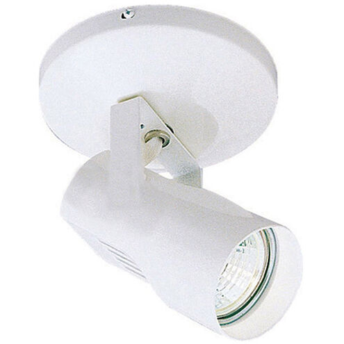 Low Volt LED 5 inch White Flush Mount Ceiling Light in Halogen