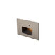 Tyler 120 3.8 watt Brushed Nickel Step and Wall Lighting in 3000K, WAC Lighting