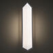 Corte Outdoor Wall Light in 4000K, dweLED