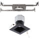 Pop-in LED Black Complete Kit Recessed Lighting