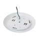 Disc LED 7.5 inch White Flush Mount Ceiling Light in 2700K