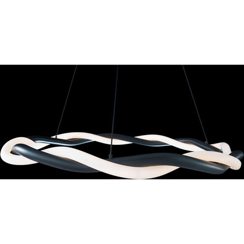 Escapade LED 28 inch Black Pendant Ceiling Light, dweLED