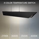 Shipmate LED 48 inch Black Linear Pendant Ceiling Light, dweLED