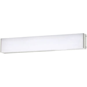 Strip LED 18 inch Brushed Aluminum Bath Vanity & Wall Light in 3000K, dweLED