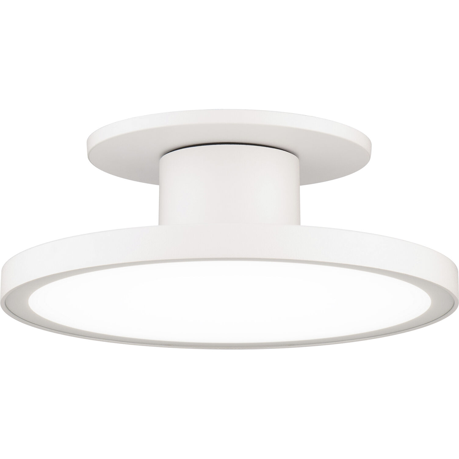 Twist-N-Lite LED 8 inch White Semi-Flush Mount Ceiling Light, WAC Limited