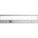 Undercabinet AND Task 120 LED 12 inch Brushed Aluminum Light Bar