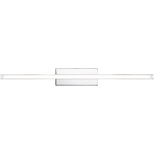 Parallax LED 24 inch Chrome Bath Vanity & Wall Light, dweLED