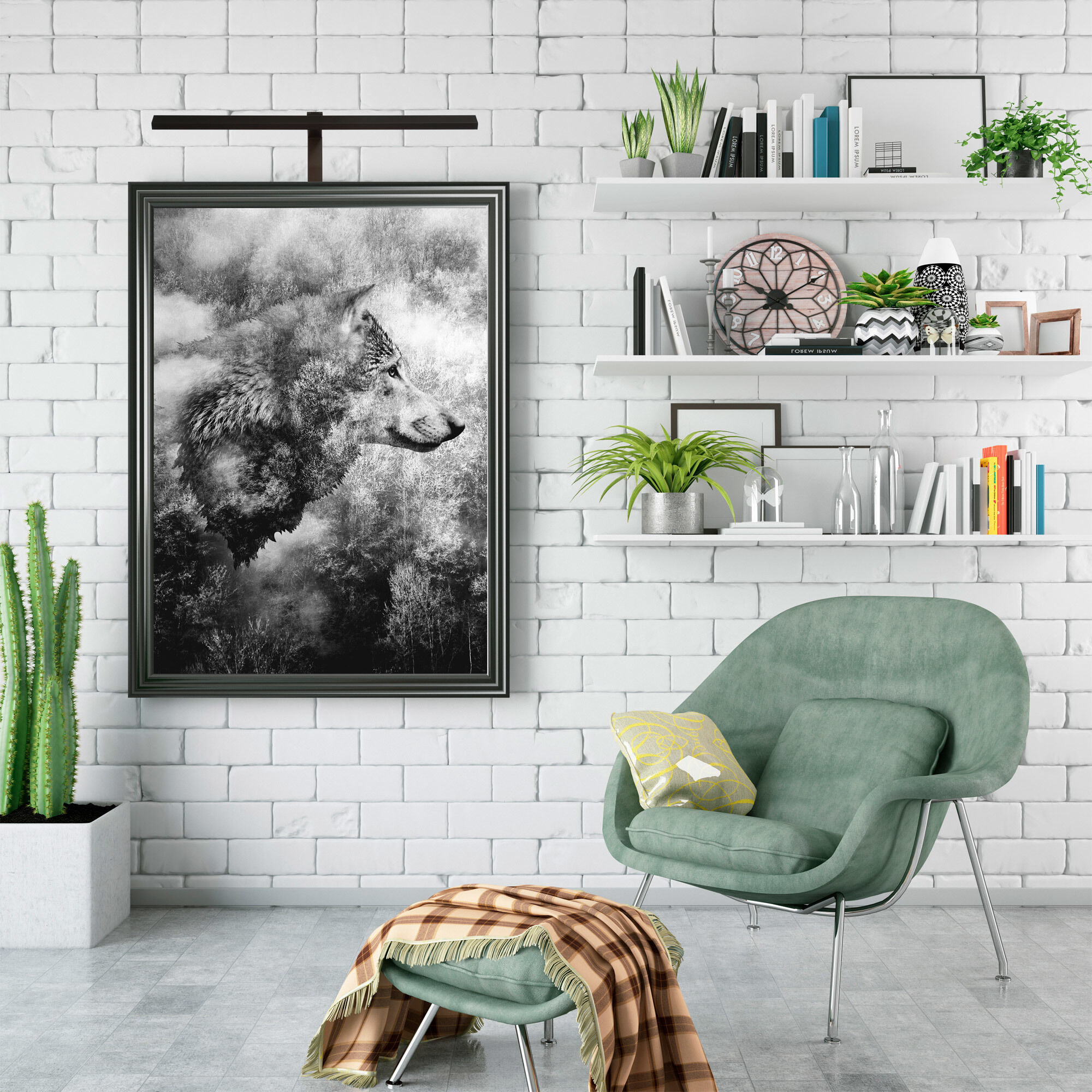 Uptown 16.00 watt 25 inch Black Picture Light Wall Light, dweLED