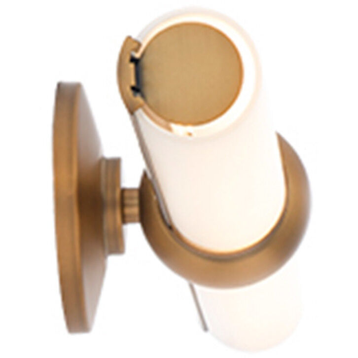 Juliet LED 27 inch Aged Brass Bath Vanity & Wall Light, dweLED