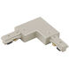 H Track 120 Brushed Nickel Track Component Ceiling Light
