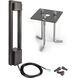 Archetype 277 13.2 watt Black Bollard Light in 3000K Warm White LED, WAC Landscape