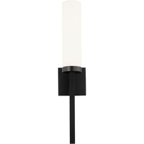 Saltaire 1 Light Black Wall Sconce Wall Light