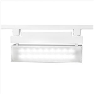 Wall Wash 1 Light 120 White Track Head Ceiling Light in 2700K
