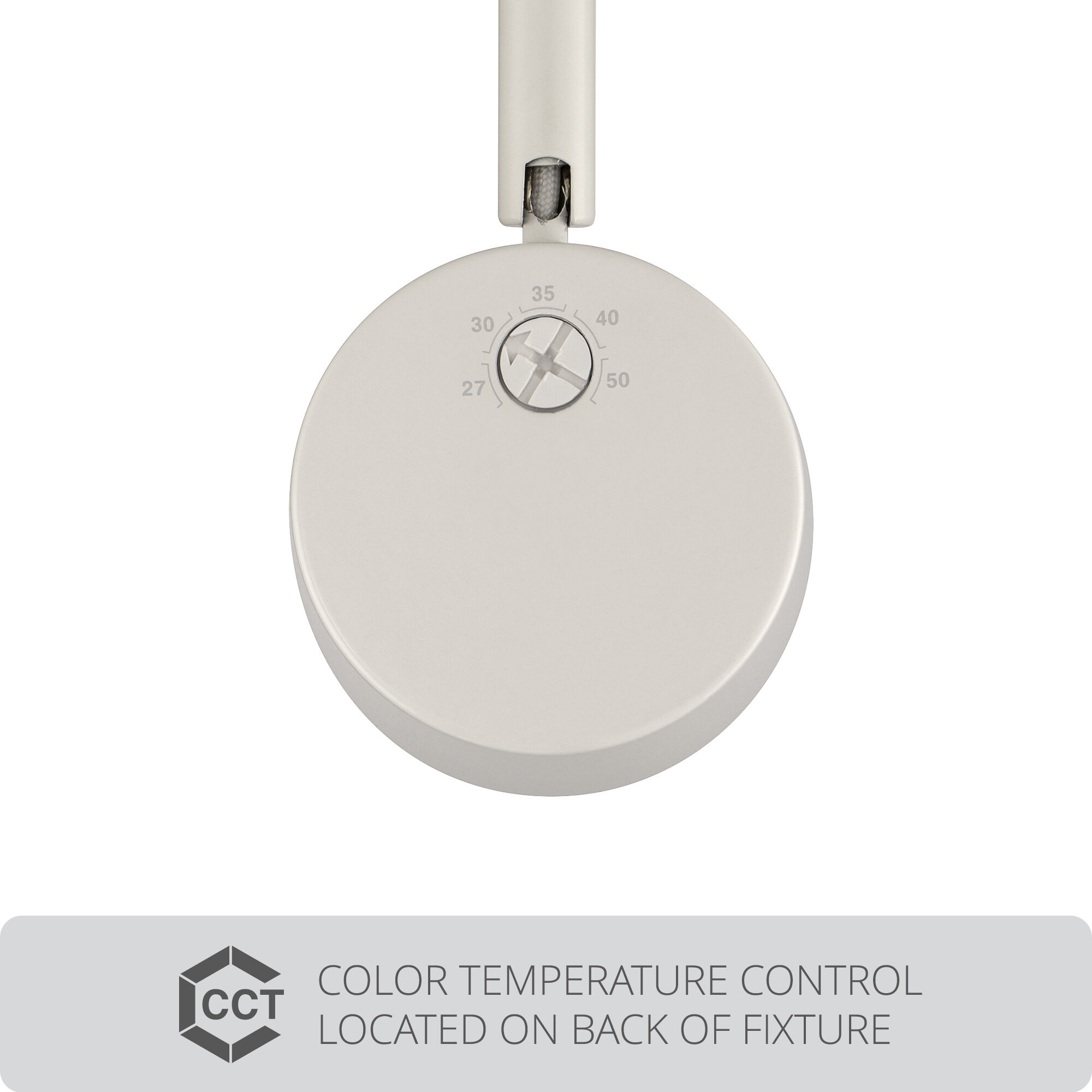 Charge 1 Light 120 White L Track Fixture Ceiling Light, WAC Limited