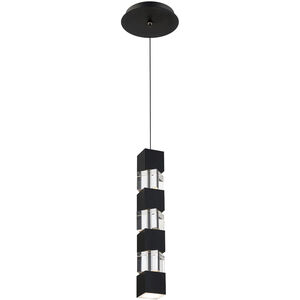 Super Star LED 2 inch Black Pendant Ceiling Light in 3000K, dweLED