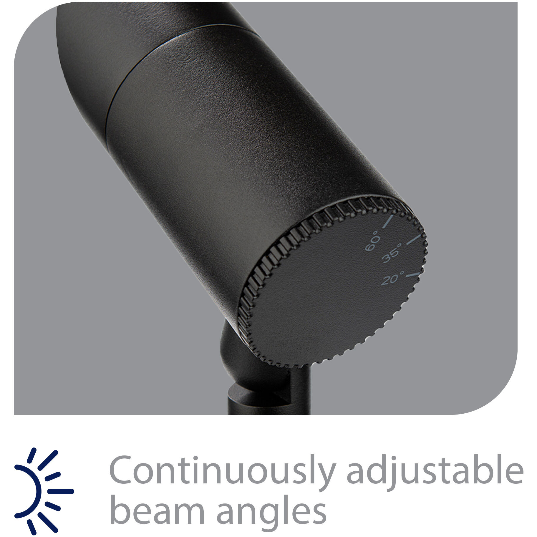 InterBeam 15 6.00 watt Black Accent Lighting in 2700K, WAC Limited