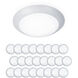 Disc LED 5.9 inch White Flush Mount Ceiling Light in 24, WAC Limited