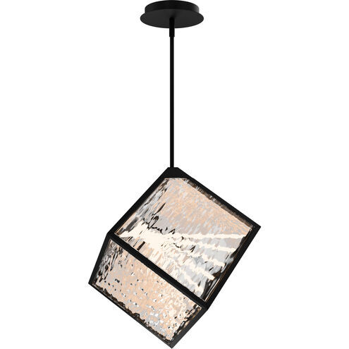 Dyce LED 14.13 inch Black Pendant Ceiling Light, dweLED