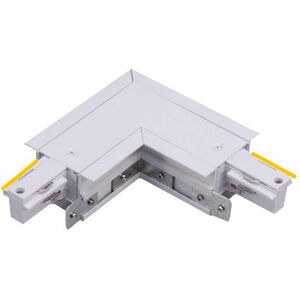 Recessed L Connecter 120 White Track Accessory Ceiling Light