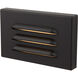 Tyler 12 4 watt Bronze Step and Wall Lighting in 2700K, WAC Landscape