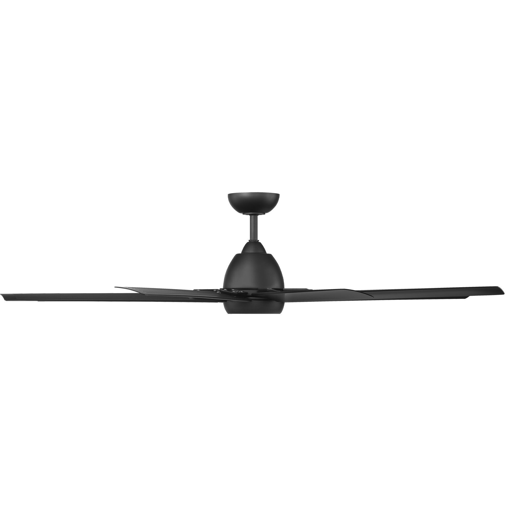 m&m × UNRIVALED BASIC STAR BOA WIND WAC Lighting F-056-MB Stella 60 inch Matte Black Downrod Ceiling