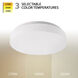 Blo LED 13 inch White Flush Mount Ceiling Light, WAC Limited