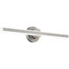 Bastone LED 26 inch Brushed Nickel Bath Vanity & Wall Light in 3000K, dweLED