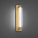 Portos LED 6.38 inch Aged Brass Wall Sconce Wall Light, dweLED