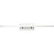 Parallax LED 24 inch Chrome Bath Vanity & Wall Light in 2700K, dweLED