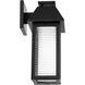Faulkner LED 18 inch Black Outdoor Wall Light, dweLED