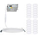 Lotos LED White Complete Kit Recessed Lighting