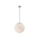 Niveous LED 14 inch Brushed Nickel Pendant Ceiling Light, dweLED