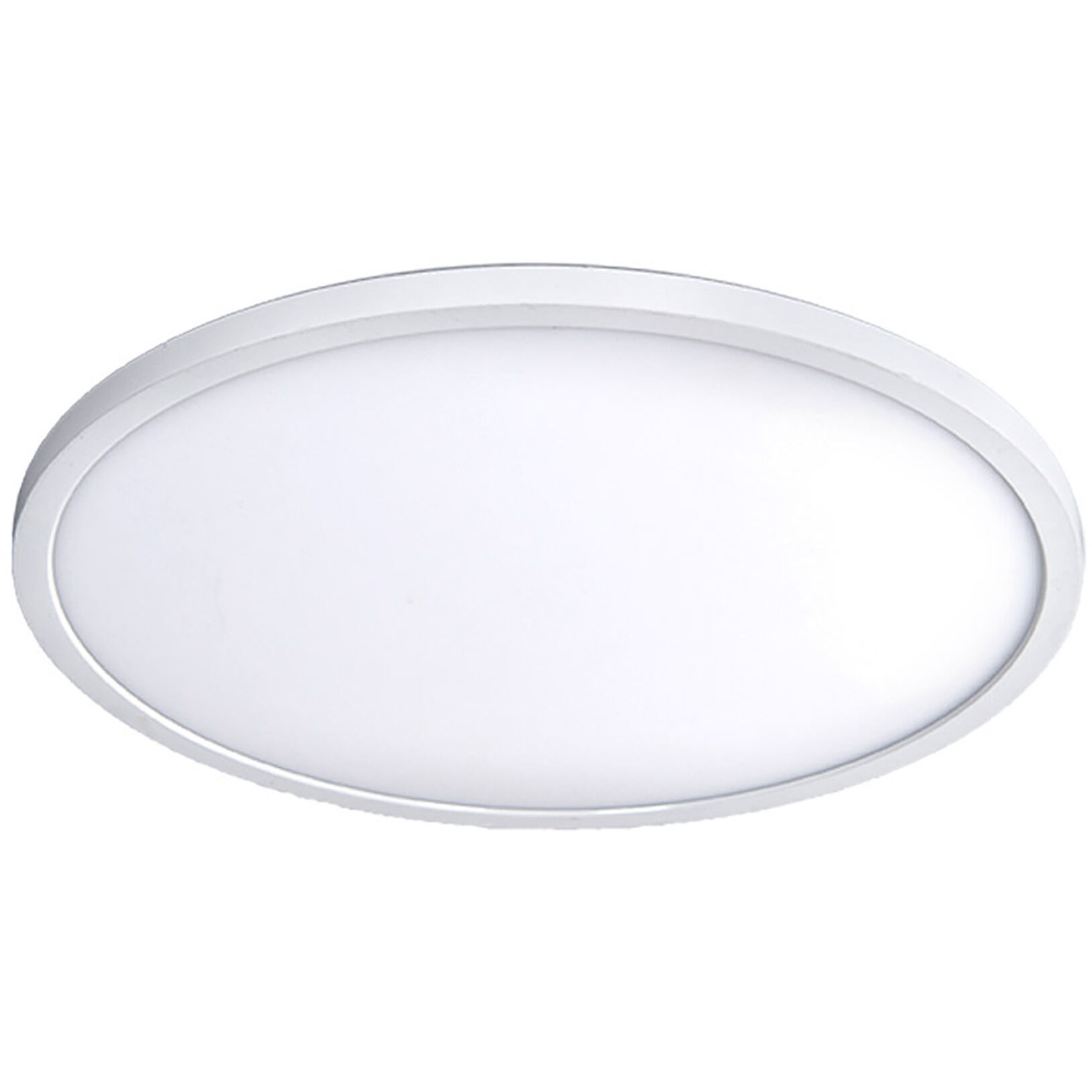 Round LED 15 inch White Flush Mount Ceiling Light in 3000K, WAC Limited