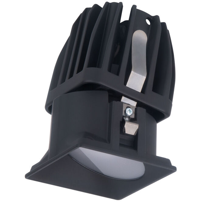 FQ Integrated LED Black Recessed Trim in 3000K, 2" LED